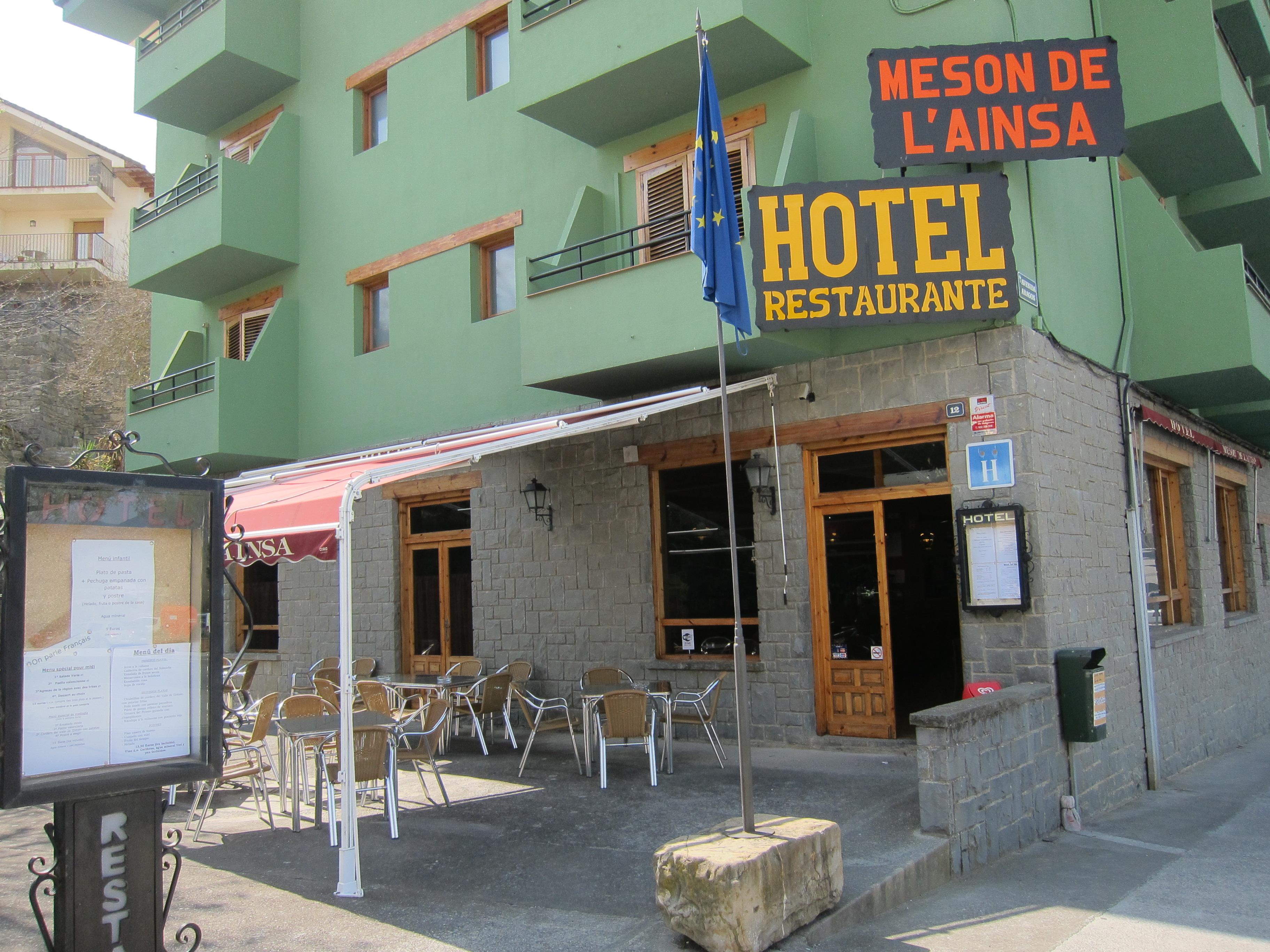 Hotel Meson De L'Aínsa المظهر الخارجي الصورة